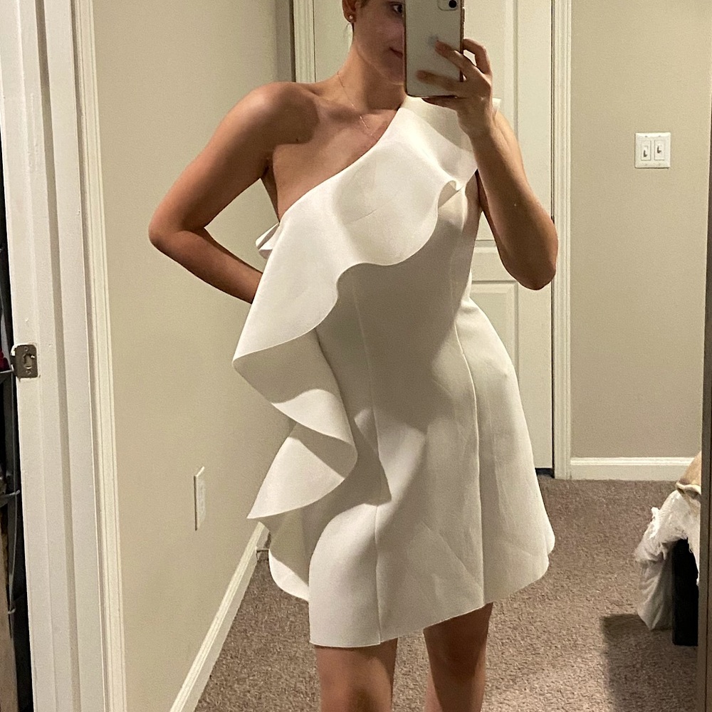 White dress